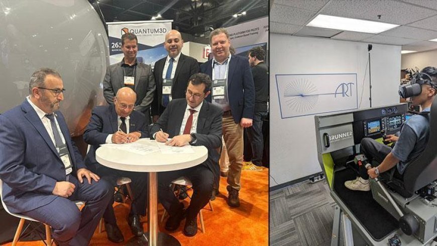 Döner kanat hava aracı simülatörleri için stratejik ortaklık