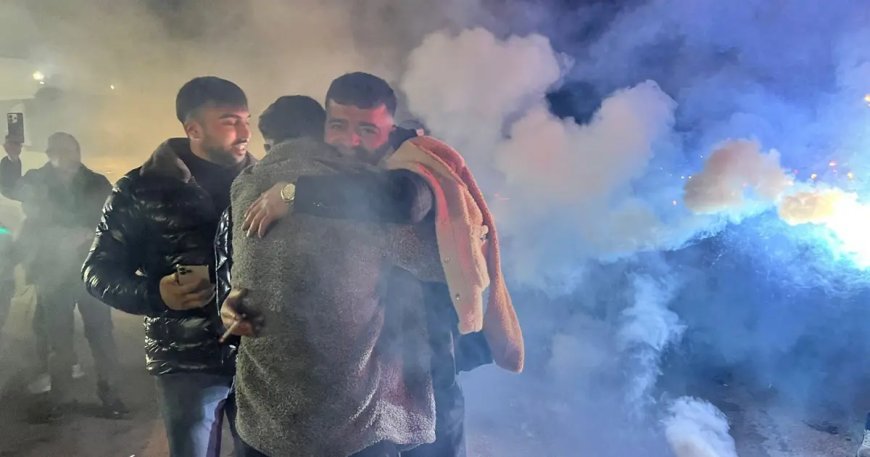 Cezaevleri önünde erken tahliye sevinci