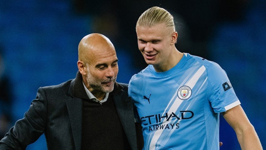Manchester City'de Pep Guardiola'nın kilo uyarısına Haaland'dan cevap!
