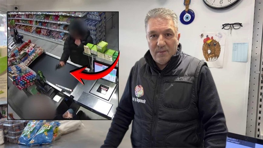 Hollanda bu Türk'ü konuşuyor! Silaha aldanmadı, hırsızı böyle kovaladı