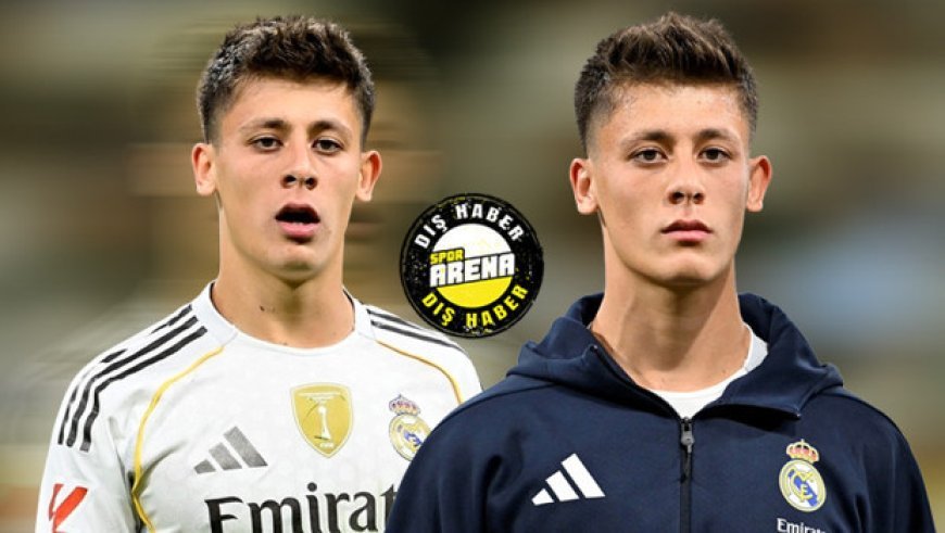 Real Madrid resmi İnternet sitesinden Arda Güler'e övgü dolu sözler: 'Takımın vazgeçilmez bir parçası!'