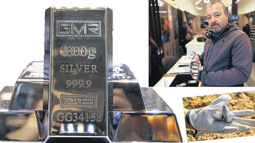 Gümüş tutulamıyor!