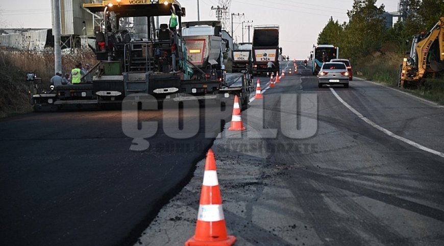 542,5 MİLYON TL’LİK DEV YATIRIMLA TEKİRDAĞ’IN YOLLARI GELECEĞE HAZIR!