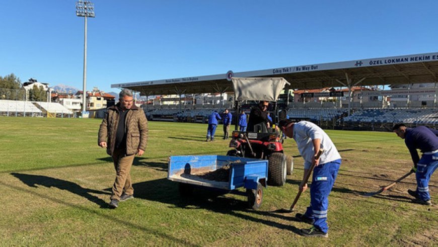 Fethiyespor'un stadında Galatasaray telaşı!