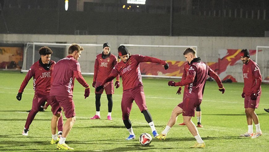 Galatasaray'da Süper Kupa hazırlıkları başladı!