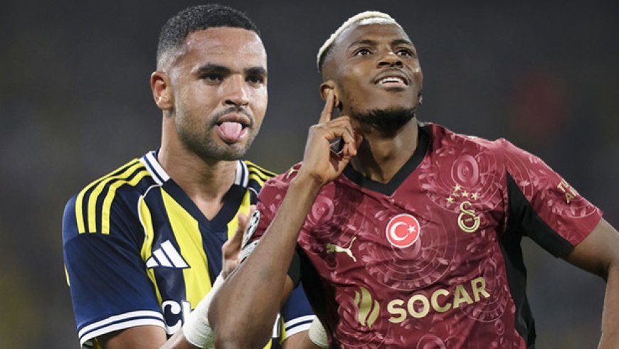 Galatasaraylı Osimhen ve Fenerbahçeli Nesyri, Avrupa'da ilk 10'a girdi