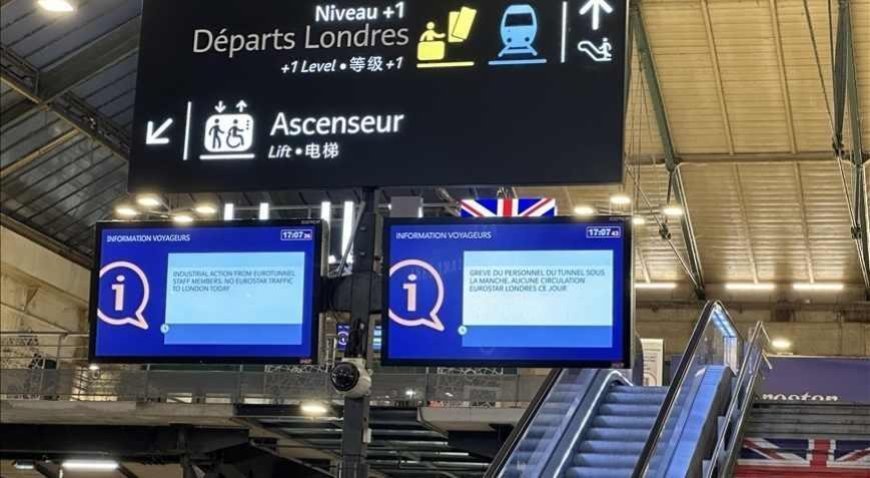 SON DAKİKA HABERLER: Avrupa ile Londra'yı bağlayan hatta ulaşım krizi! Tüm seferler iptal
