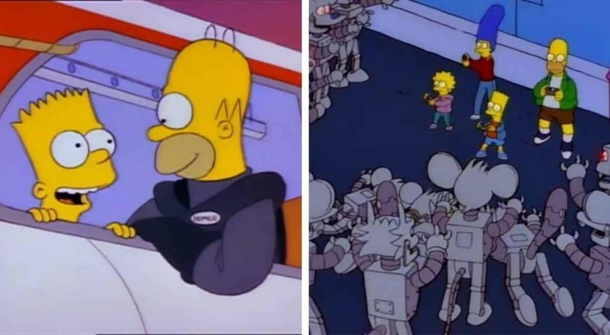 SON DAKİKA HABERLER: 30 yıl önce çizdiler, 2025'te gerçek oldu! The Simpsons dizisinin ürkütücü tahminleri