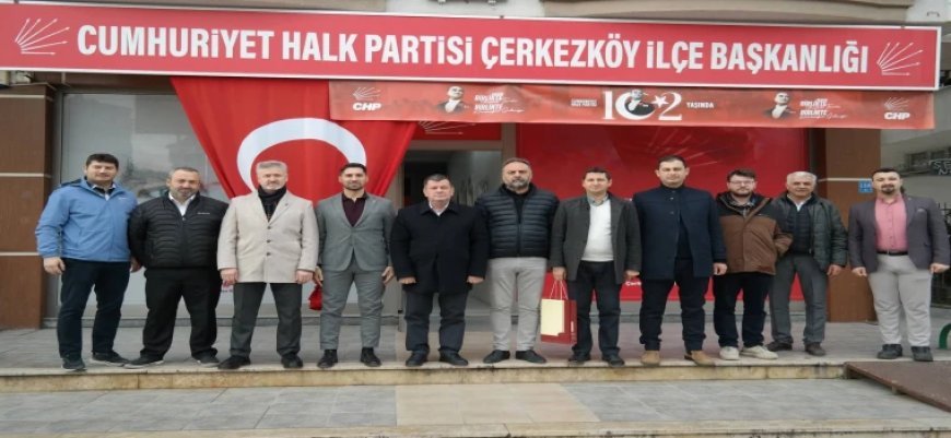 AS’TAN CHP VE AK PARTİ İLÇE TEŞKİLATLARINA ZİYARET