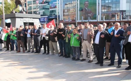 Çerkezköy, Doğu Türkistan için tek yürek oldu