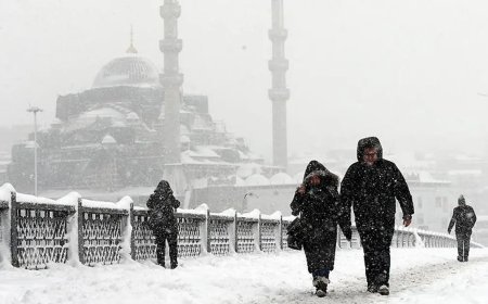 Yeni yılın ilk haftasında hava buz gibi. 63 ilde kar var