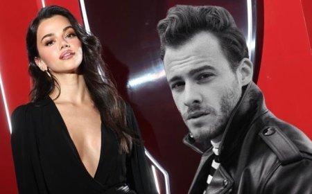 2025'e böyle veda etti! Selin Yağcıoğlu'ndan Kerem Bürsin sürprizi