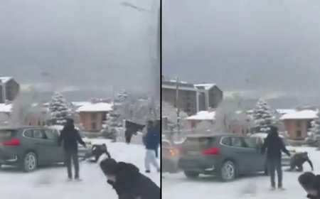 Bursa'da kayan araç vatandaşların arasına daldı