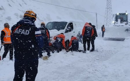 AFAD'dan yoğun kar yağışı açıklaması. "112'ye bin 987 ihbar geldi"