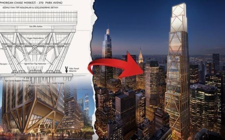 60 katlı gökdeleni kolonsuz ayakta tutuyor! En kötüsü sayılır: 'Binadaki çelik dünyayı 2 kez turlar'