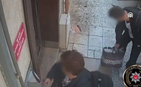 İzmir'de kömürlükte vahşet. Anne katilini kan lekesi yakalattı