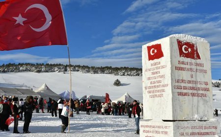 Sarıkamış Şehitleri için anma töreni