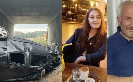 Mersin'de otoyolda feci kaza. 2 ölü, 3 yaralı