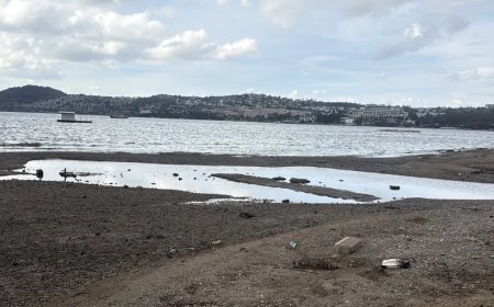 Bodrum’da korkutan görüntü. Deniz çekildi