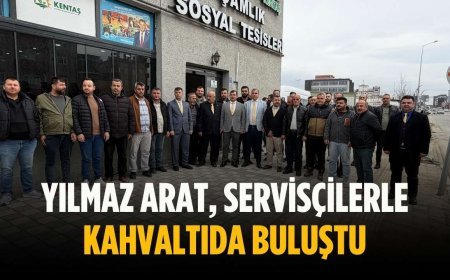 Yılmaz Arat, servisçilerle kahvaltıda buluştu