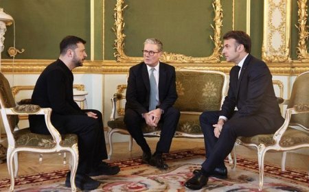 Ukrayna, Fransa ve Birleşik Krallık niyet anlaşması imzaladı