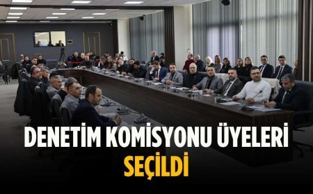 Denetim komisyonu üyeleri seçildi