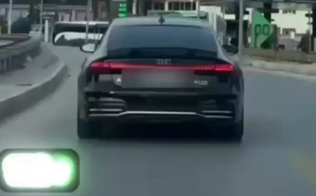 Lüks aracına çakar taktı 400 bin lira ceza yedi