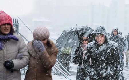 Lapa lapa kar, fırtına, yağmur geliyor. AKOM tarih verdi, Sıcaklık 10 derece düşecek