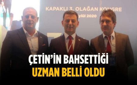 Çetin’in bahsettiği uzman belli oldu