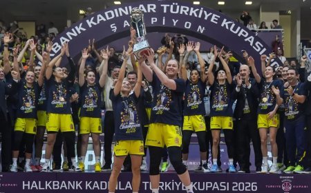 Halkbank Kadınlar Türkiye Kupası'nda şampiyon Fenerbahçe oldu