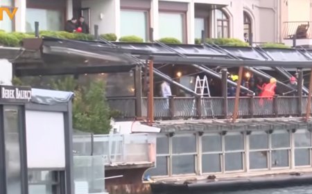 Bebek Otel'de kaçak bölümler yıkılıyor