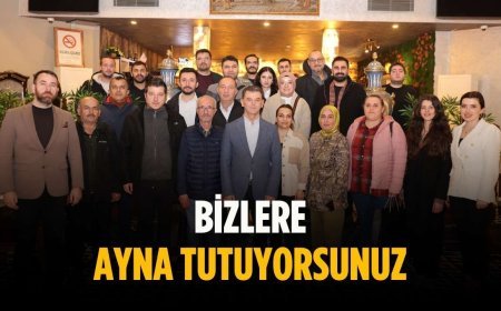 “Bizlere ayna tutuyorsunuz”