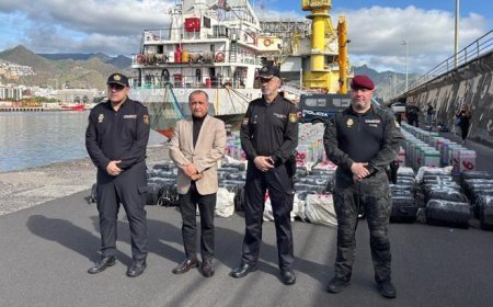 Avrupa tarihinin en büyük sevkiyatı! Okyanusun ortasında 10 ton kokain ele geçirildi