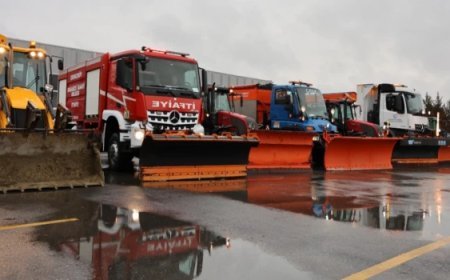 ÇOSB EKİPLERİNDEN KAR MESAİSİ