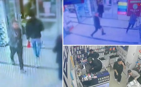 Doğubank'ta saldırı anı! İş merkezine girer girmez ateş etmeye başladı