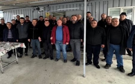 AS, MOTORLU TAŞIYICILAR KOOPERATİFİ ESNAFINI ZİYARET ETTİ