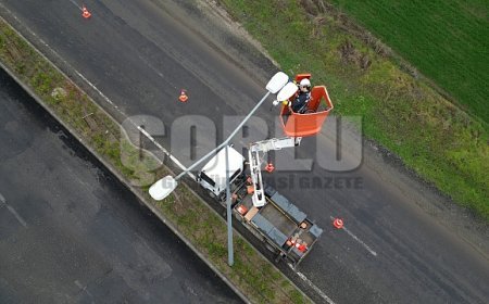 Trakya'da sokak aydınlatmalarında LED dönüşüm süreci başladı