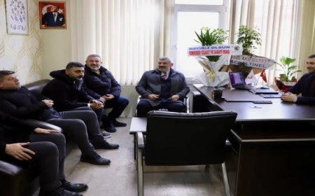 ÇERKEZKÖY TSO’DAN KIZILAY’A HAYIRLI OLSUN ZİYARETİ