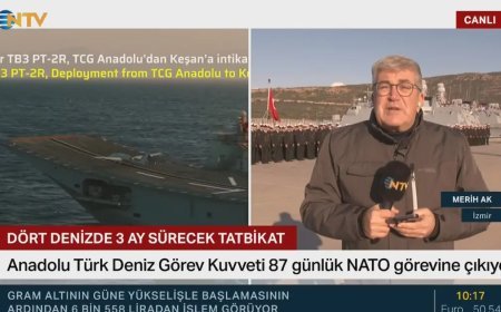Anadolu Türk Deniz Görev Kuvveti 87 günlük NATO görevine çıkıyor
