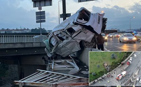 "Uçan Yol"da can pazarı: 1'i ağır 3 yaralı