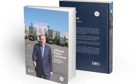 Erdoğan'ın 2025 faaliyetleri kitapta derlendi: "Aşkınan Koşan Yorulmaz"