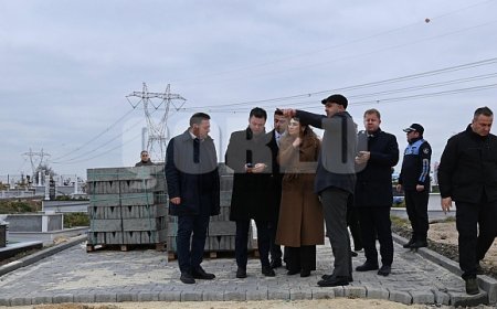 CANDAN BAŞKAN ÇORLU’DA YAPIMI DEVAM EDEN YATIRIMLARI SAHADA İNCELEDİ