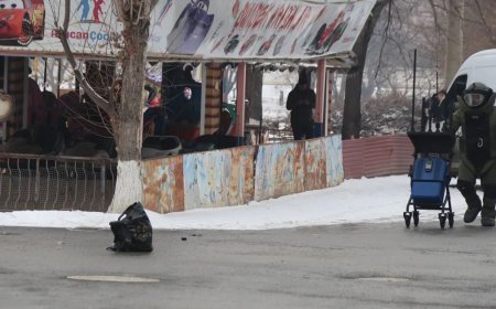 Sokak ortasında bomba paniği