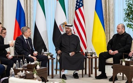 Gözler Abu Dabi'deydi! Rusya-ABD-Ukrayna görüşmesi sona erdi