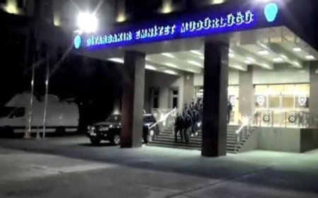 Diyarbakır'da emniyetin önüne el yapımı patlayıcı atan 2 şüpheli aranıyor