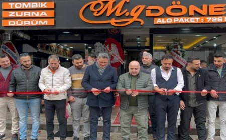 ÇERKEZKÖY’DE MG DÖNER HİZMETE AÇILDI