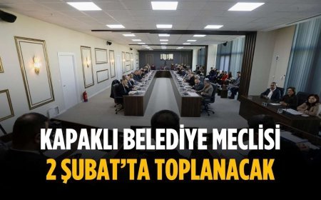 Kapaklı Belediye Meclisi 2 Şubat’ta toplanacak