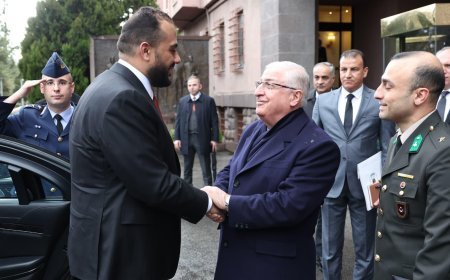 Milli Savunma Bakanı Güler, Libya Savunma Bakan Vekili Tümgeneral Zubi'yi ağırladı