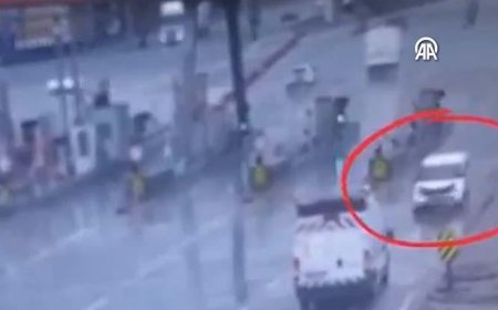 Otoyol gişelerinde akılalmaz hareket! Ters yönden girip aynı yerden çıktı