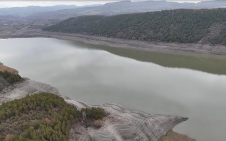 Ankara'da eriyen karlar barajları doldurmaya başladı